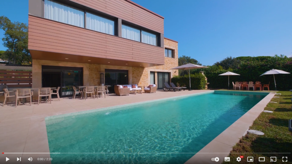 Video Casa de Alquiler turístico en la Costa Brava